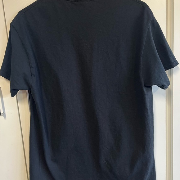 Salmon print shirt, medium, black shirt. Preowned great condition. Fishing - Picture 4 of 5